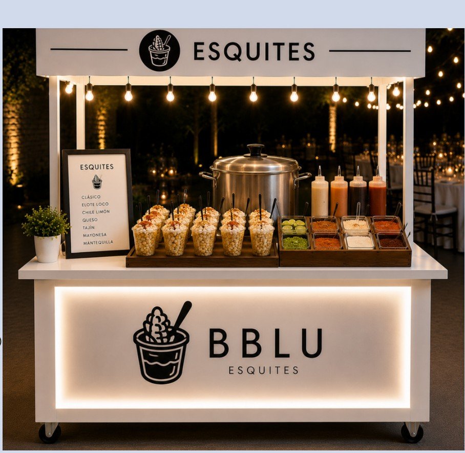 Carrito BBLU de esquites
